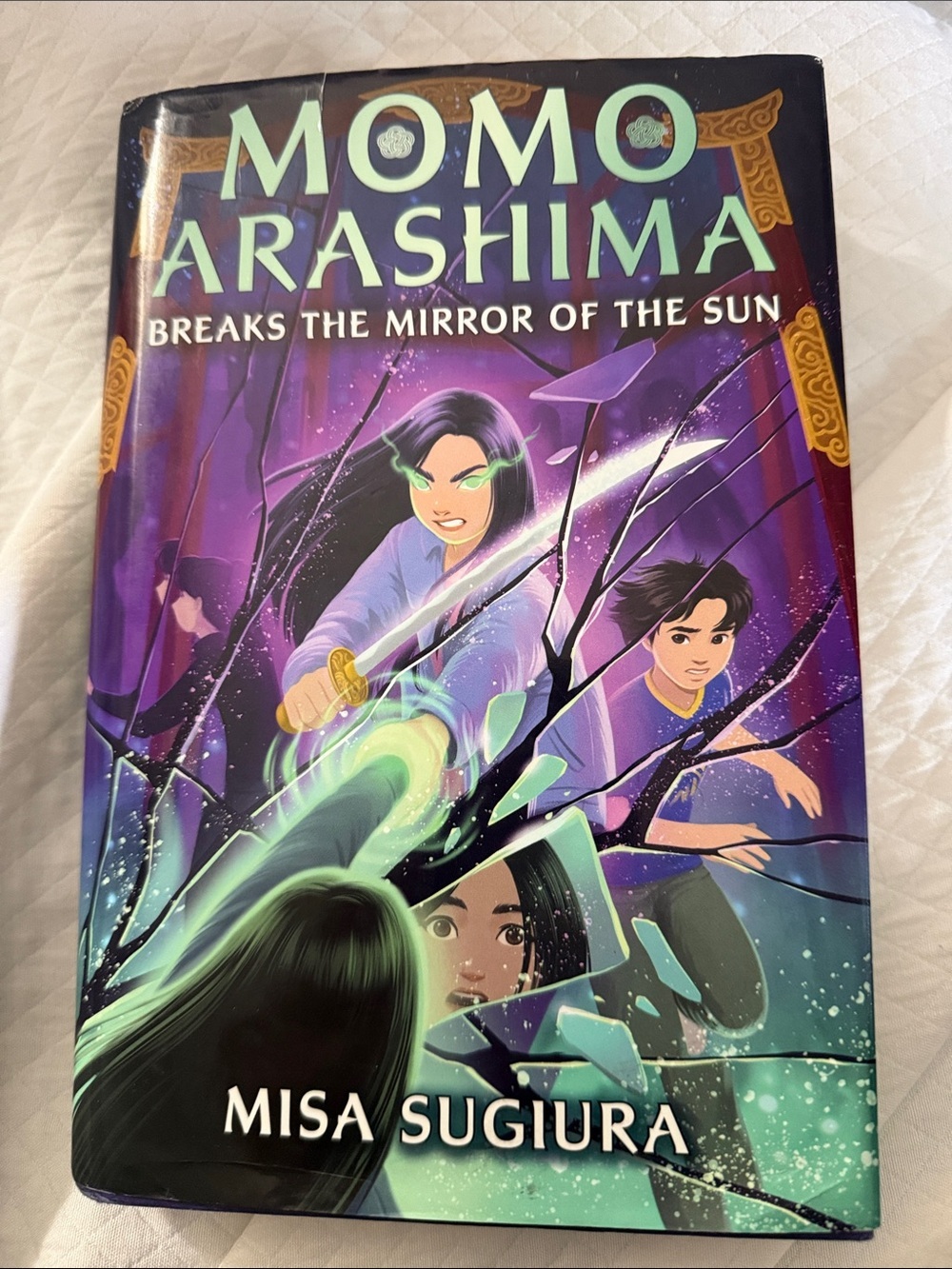 Momo Arashima Breaks the Mirror of the Sun - Purple Hardcover by
